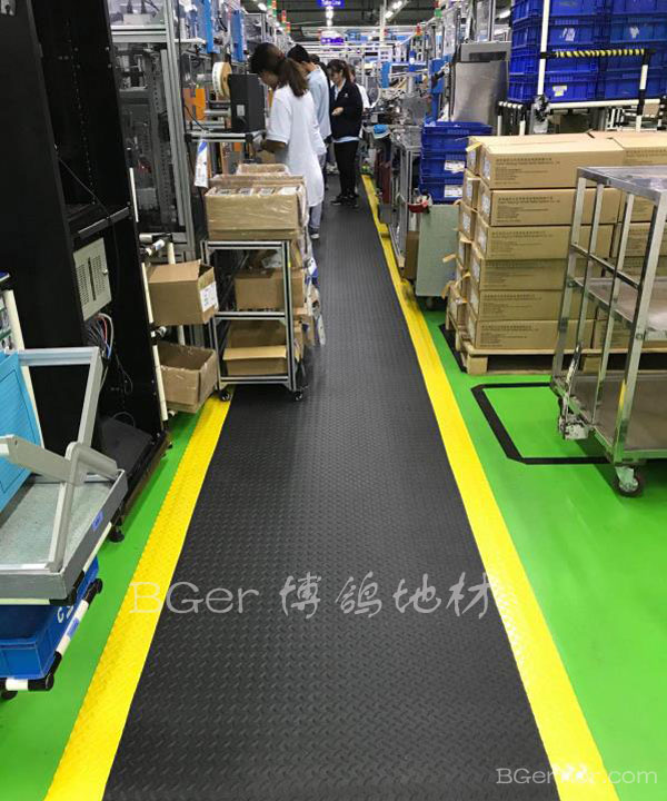 車(chē)間流水線(xiàn)地面防滑抗疲勞地墊