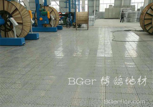 工業(yè)用金屬地板 重型裝配車間 電纜廠 汽車廠 沖壓車間 機(jī)械加工 鑄件廠 工廠車間金屬鋼地板-2